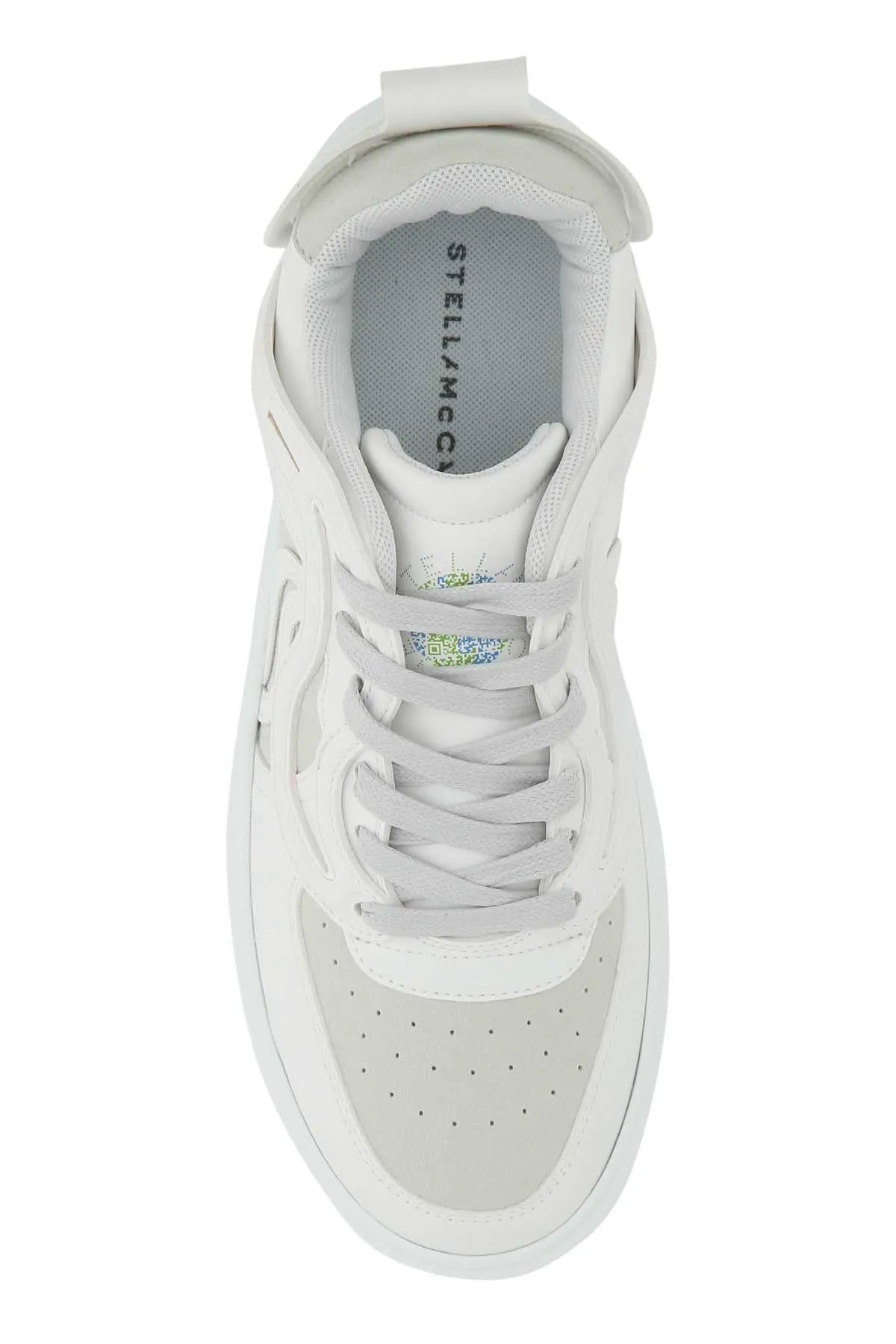 White Wave Sneakers - S Shape