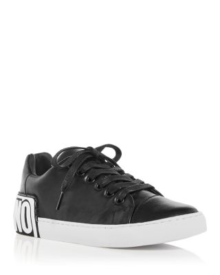 Women's Leather Sneakers by Moschino