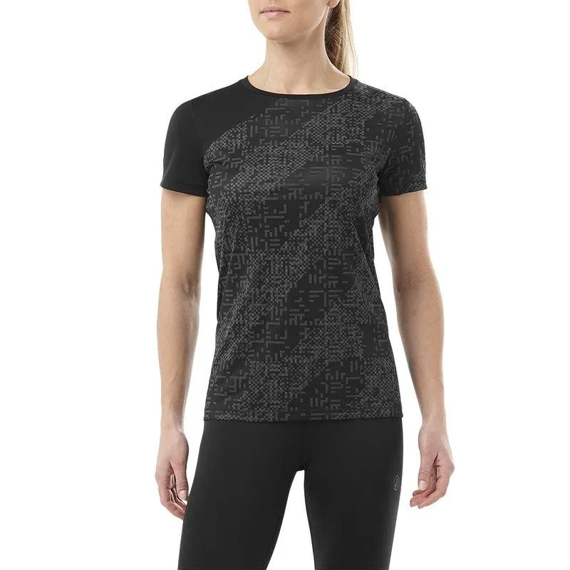 Women's Lite-Show Short Sleeve Top - Black