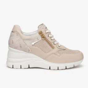 Women's Nero Giardini Ivory Sneakers