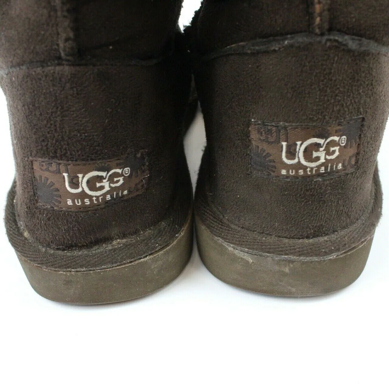 Womens UGG Sheepskin Boots Brown | UK 6