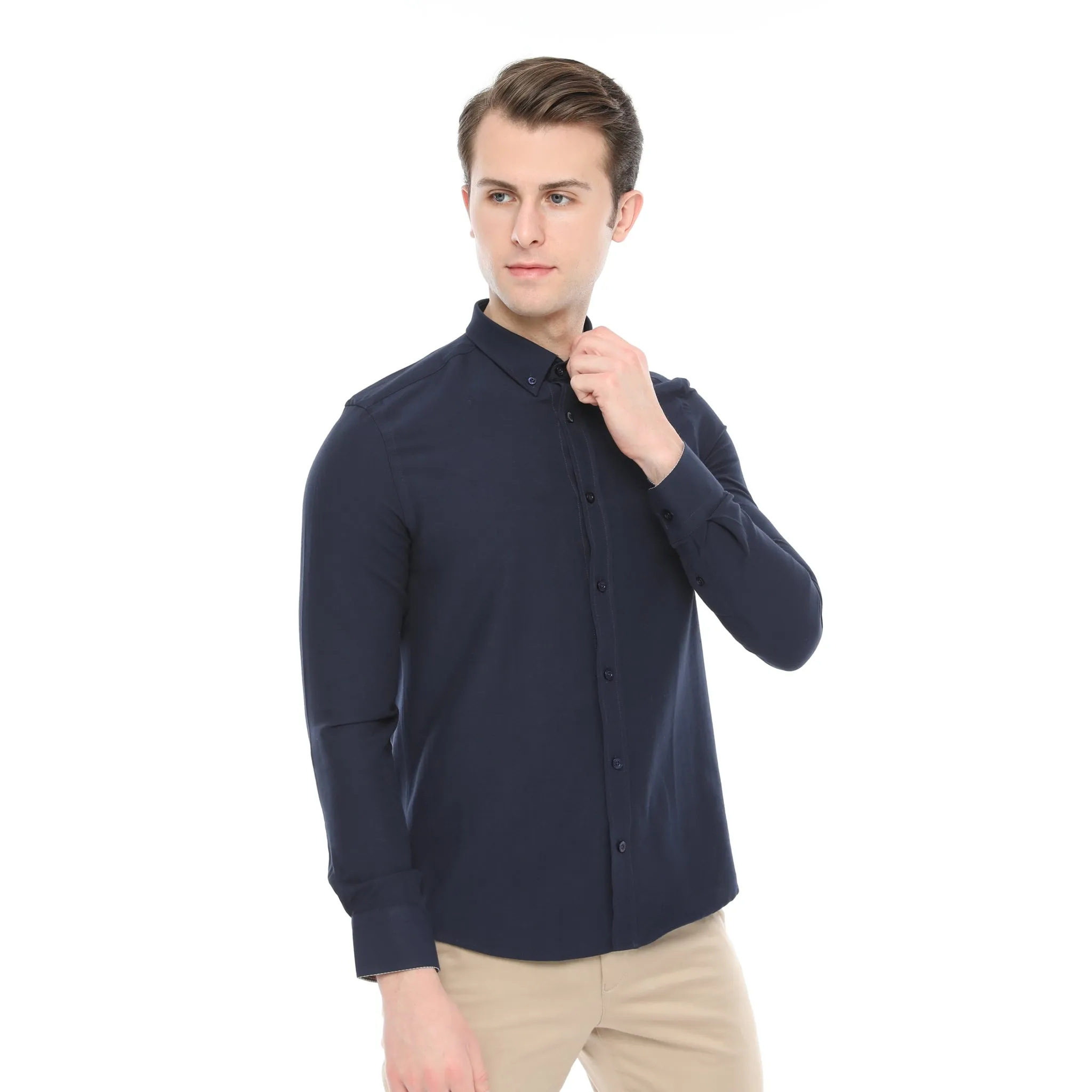 Xact Men's Button Down Oxford Shirt - Long Sleeve - Best Price & Quality.