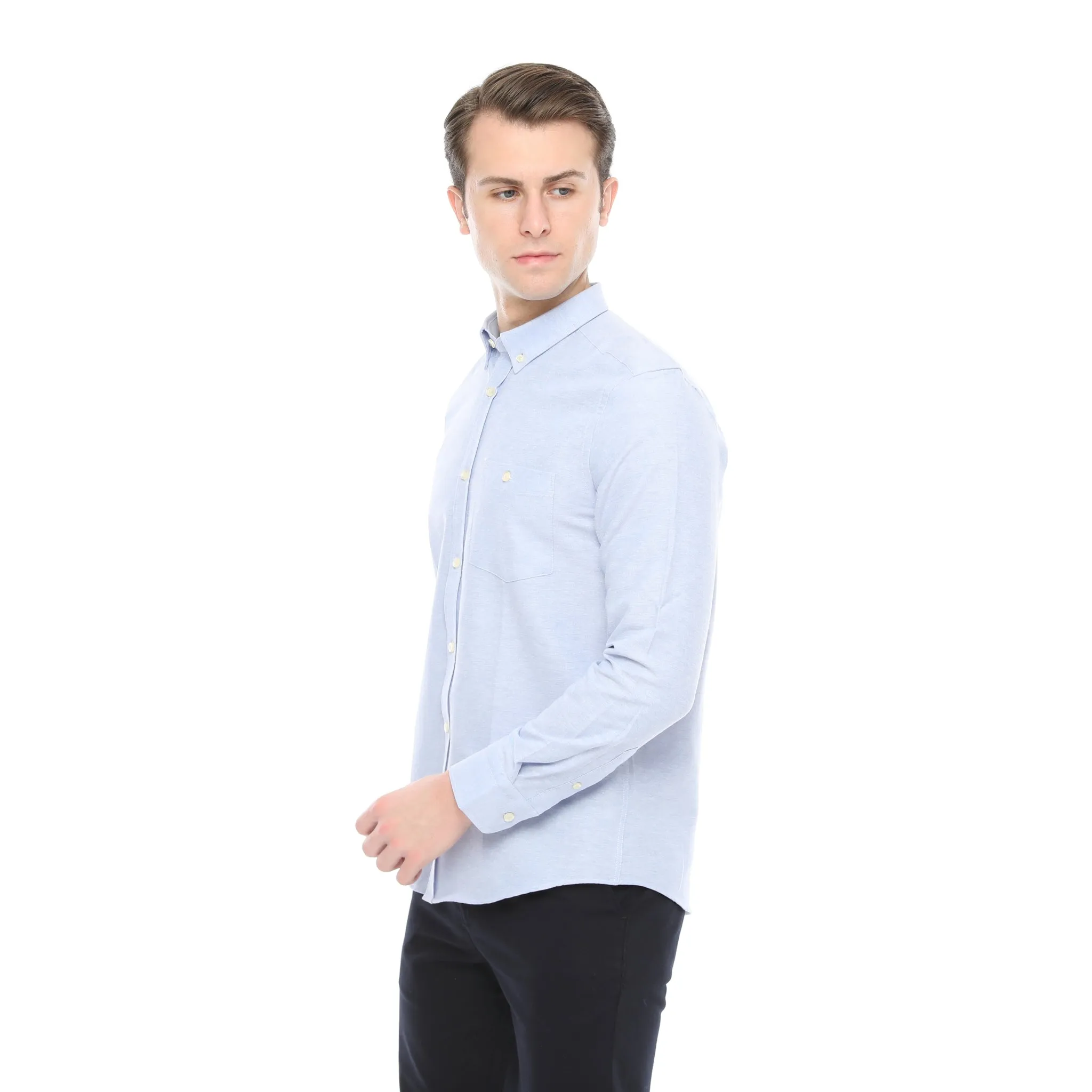 Xact Men's Button Down Oxford Shirt - Long Sleeve - Best Price & Quality.