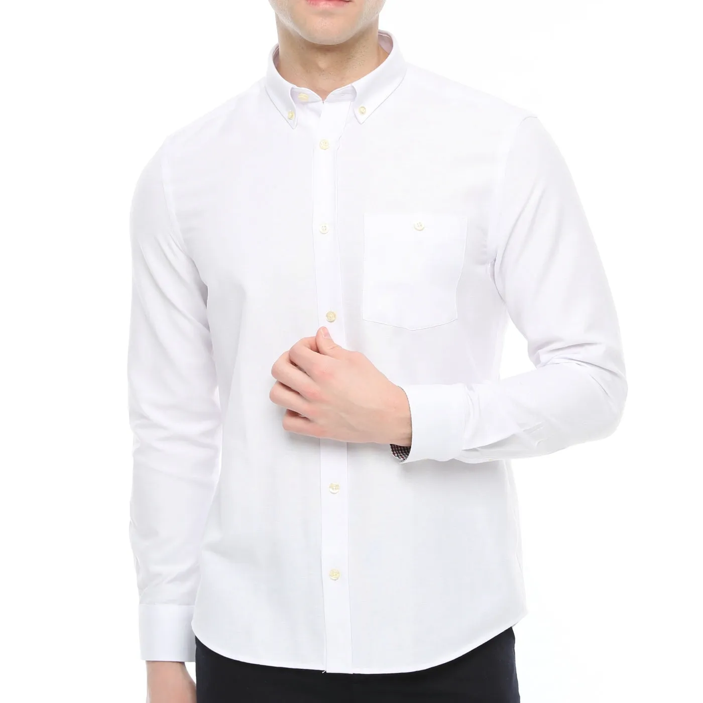 Xact Men's Button Down Oxford Shirt - Long Sleeve - Best Price & Quality.