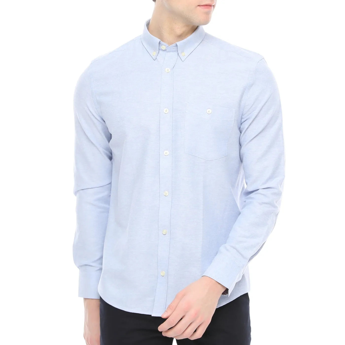 Xact Men's Button Down Oxford Shirt - Long Sleeve - Best Price & Quality.