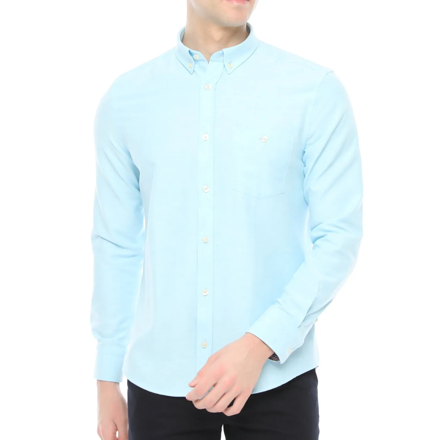 Xact Men's Button Down Oxford Shirt - Long Sleeve - Best Price & Quality.