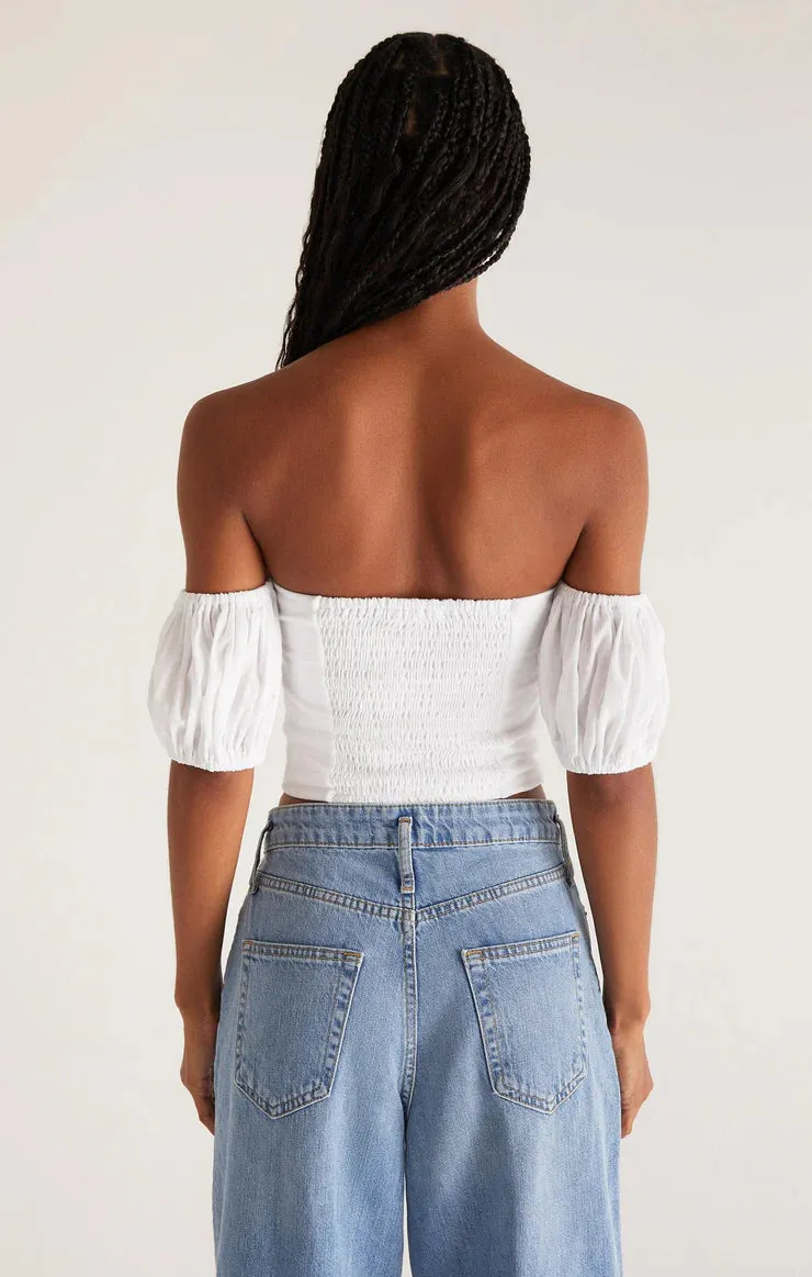 Xenia Shoulder Top