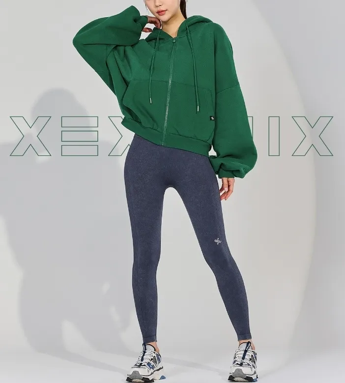 XEXYMIX - Plain Logo Hoodies & Sweatshirts for Street Style Long Sleeves