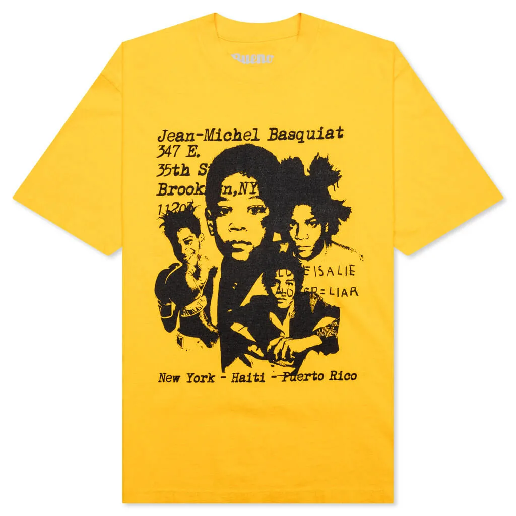 Yellow Basquiat T-Shirt