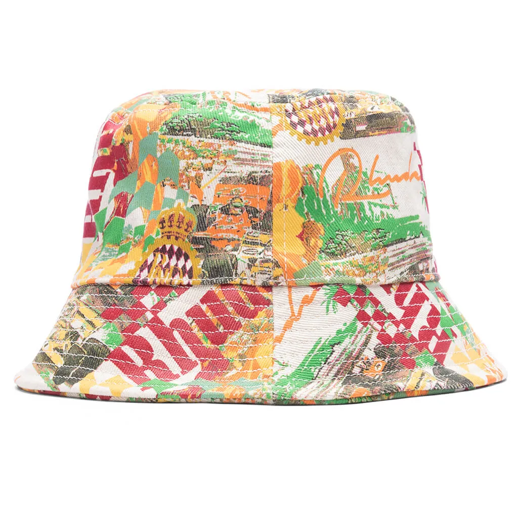 Yellow Racing Bucket Hat