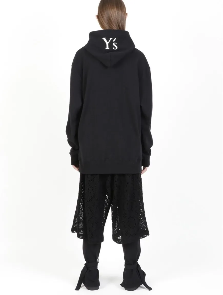 Yohji Yamamoto | Unisex Cotton Logo Long Sleeve Street Style