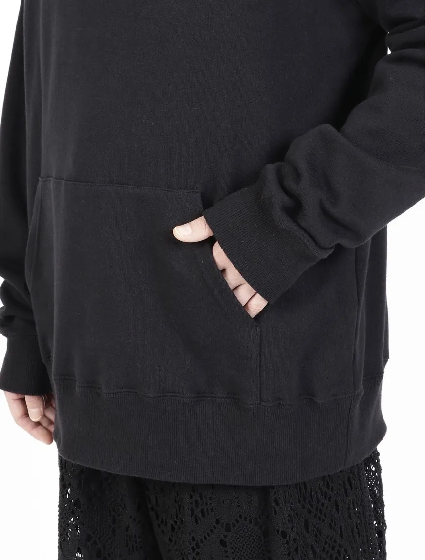 Yohji Yamamoto | Unisex Cotton Logo Long Sleeve Street Style