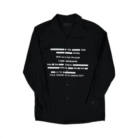 Yohji Yamamoto shirt with buttons